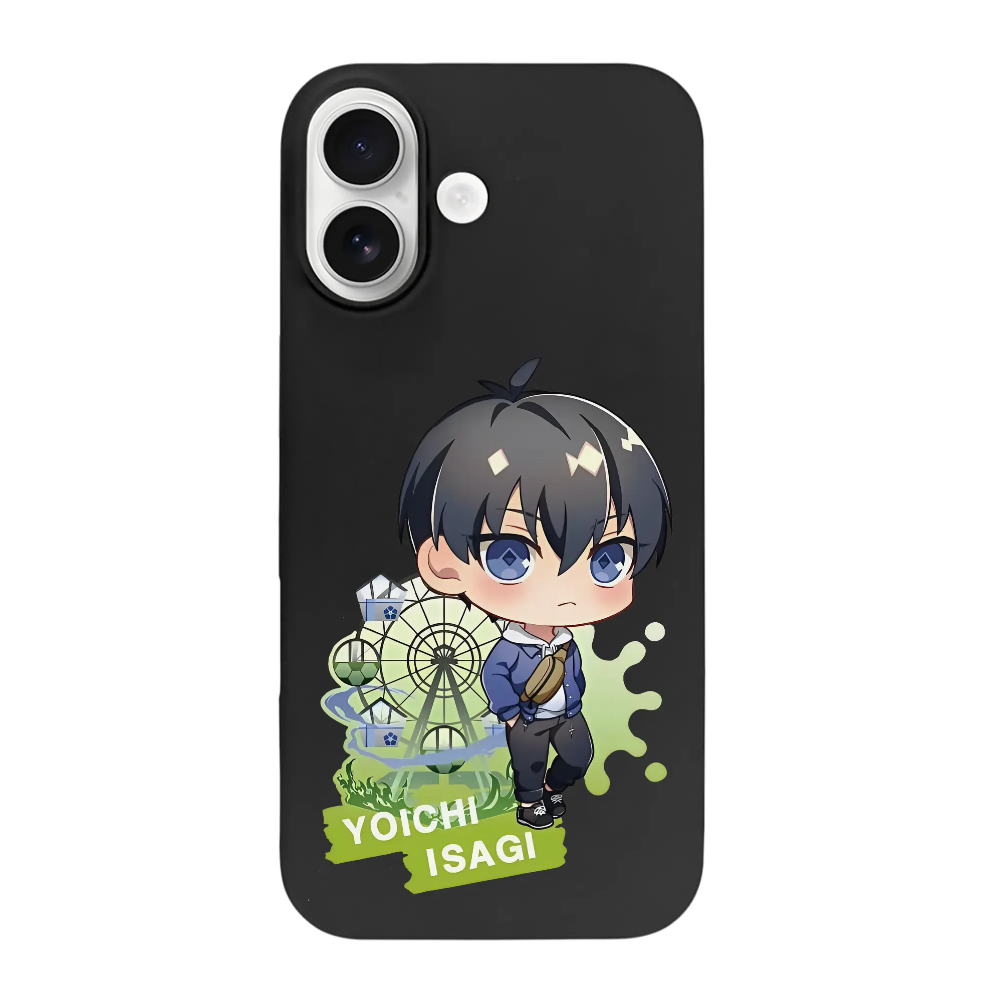 ブルーロック グッズ 潔 世一 - iPhone 17 シリーズ シリコンケース 薄型 耐衝撃 指紋防止 ソフトタッチカバー 精密フィット 傷防止 保護ケース iPhone 17/17 Air/17 Pro/17 Pro Max 対応